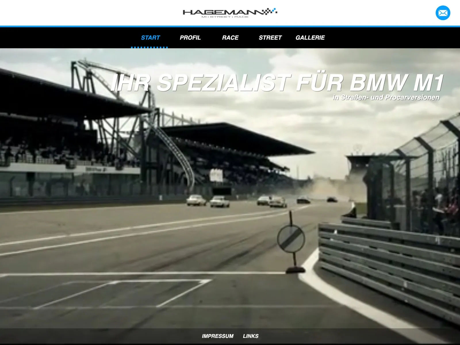 Startseite von AH Fahrzeugtechnik, Spezialist für BMW M1